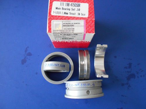 Volkswagen air cooled main bearings .020 outside.020 crank &amp; os thrust 12-1600c