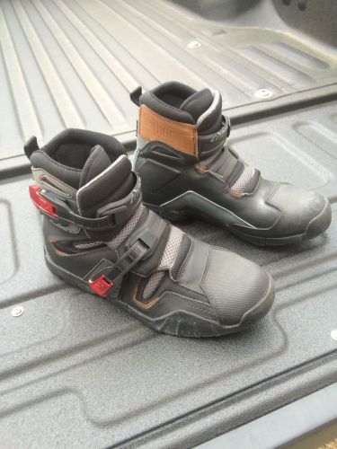 Thor atv shorty 50/50 size 11 mens riding boots supermoto