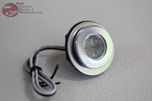 White led fastener custom auxillary accent indicator marker light hot rod truck