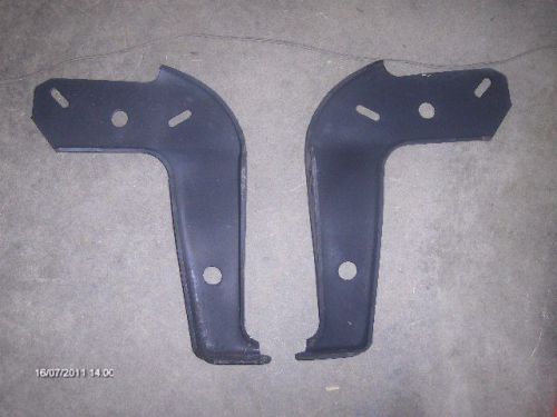 68 69 pontiac gto non hideaway headlight front bumper brackets oem factory nice