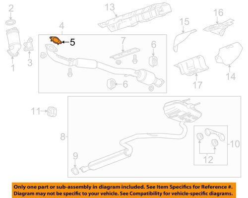 Purchase Chevrolet GM OEM 13-15 Malibu 2.5L-L4 Exhaust-Front Pipe ...