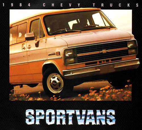 1984 chevy sportvan brochure -sportvan -g10-g20-g30-chevy sportvan