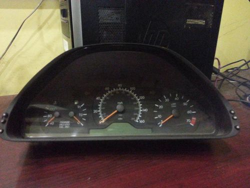 Mercedes mercedes e-class speedometer 210 type; (cluster), e320, mph 97