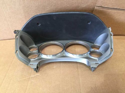 07 08 09 10 silverado oem used gray speedometer cluster bezel trim mount