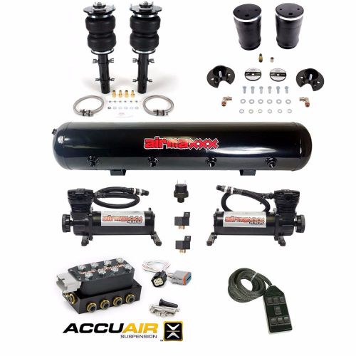 Airlift slam series air bag suspension compressors vu4 valve tank vw mk4 jetta