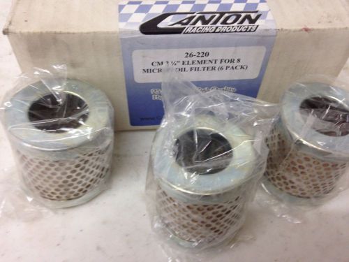 Canton 8 micron fuel filter 2 1/4&#034; high 26-200