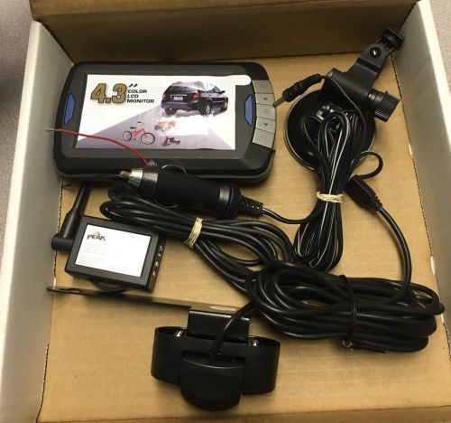 Peak wireless back-up camera system with 4.3&#034; color lcd monitor pkcobu4