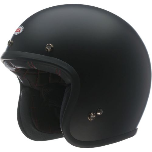 Bell helmet custom 500 matte black solid small adult motorcycle open face