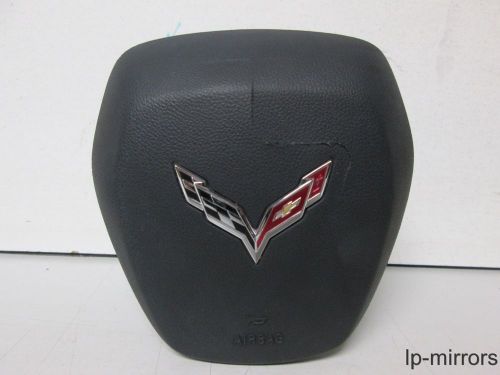 2014-2015 chevy corvette air bag black side left hand oem lh driver 23140666