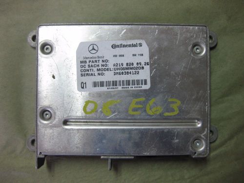 2008 mercedes e63 amg a2198200926 telephone communication control unit oem