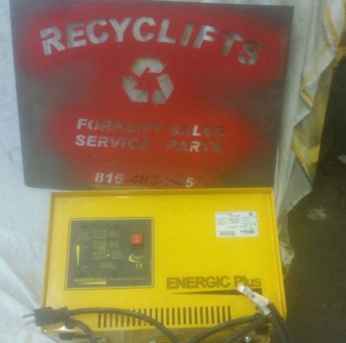 24 volt 50 amp pallet jack type  battery charger energic plus