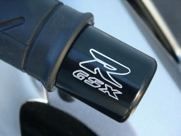 1992-2014 suzuki gsxr 600 750 1000 1100 black bar ends