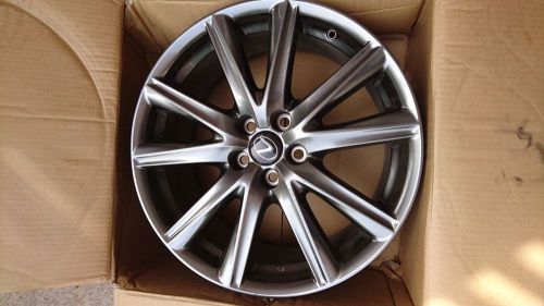 Lexus gs f-sport oem wheels rims 19&#034; 5x114.3 45 offset square no tires