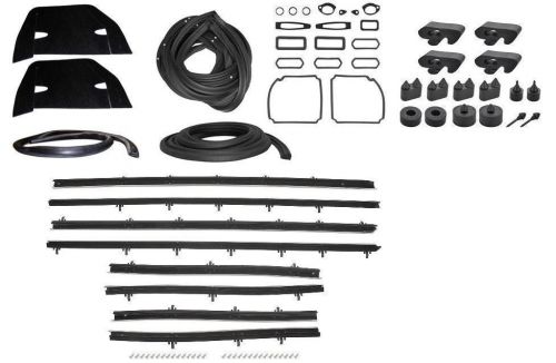 1965 chevelle 2 door sedan post soffseal weatherstrip seal kit