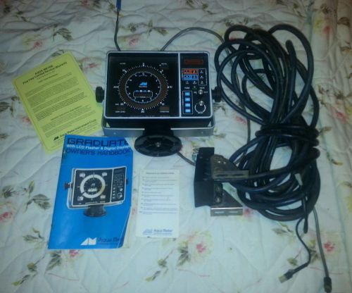 Nice aqua meter graduate 301 fishing depth finder for boat with lcd flasher etc.