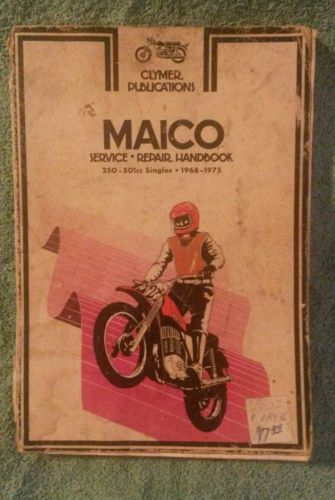 Maico, 250-501cc singles: vintage clymer service/repair handbook, 1968-1975