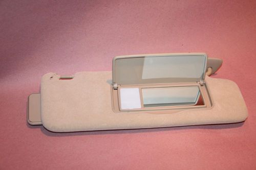 1999-2003 lexus rx300 passenger sunvisor sun visor shade tan front right oem