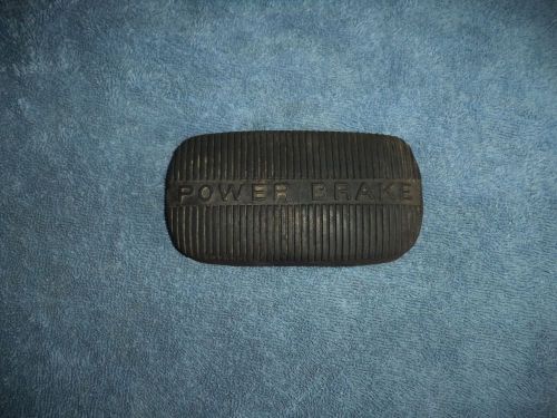 1957 chevy bel air power brake pedal pad 55 56 58