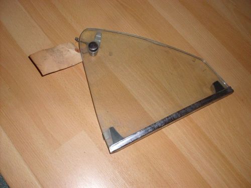 1969 70 ford mustang original fastback quarter window glass assembly oem