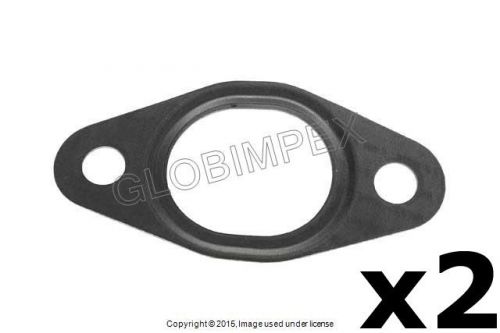 Bmw emission control valve gasket (2) elring klinger oem + 1 year warranty