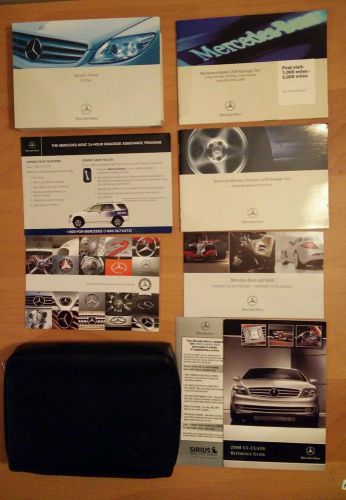 2008 mercedes benz cl-class   cl550 cl600 cl63 cl65  owners manual set #298