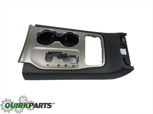 11-13 jeep grand cherokee gear shift indicator bezel &amp; cup holder oem new mopar