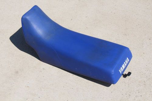 1987-2006 yamaha banshee complete seat cover latch foam pan oem blue d-13