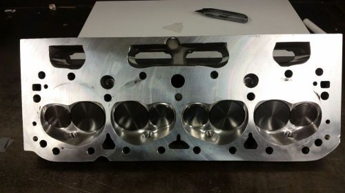 Brodix 11 sp x aluminum cylinder head complete with titanium valves and springs