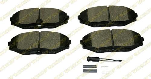 Monroe dx486 brake pad or shoe, front-monroe dynamics brake pad