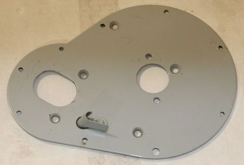 Chevrolet engine front gear cover plate w/ drain - 1927 1928 nat &amp; cap ab lo lp