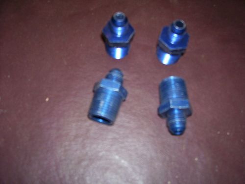 Earl&#039;s,aeroquip #6- 1/2 npt new 4 pcs