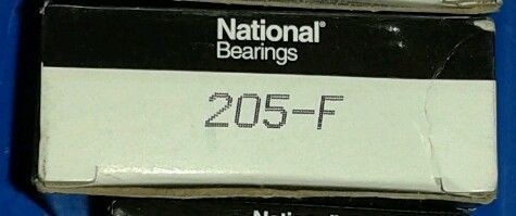 Wheel bearing rear inner,rear outer national 205-f