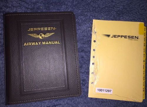 Jeppesen airway manual binder + a-z tabs