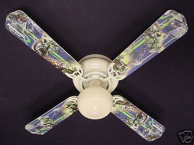 New motocross kawasaki motorcycles ceiling fan 42&#034;