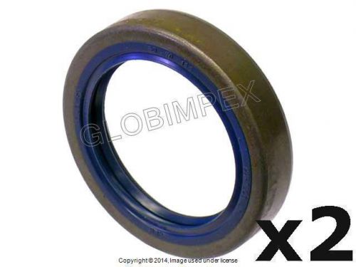 Mercedes w116 front left and right wheel bearing seal set of 2 corteco oem