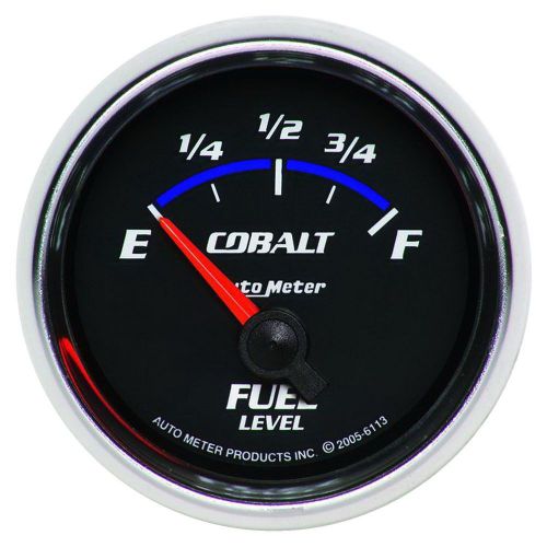 Auto meter 6113 cobalt; electric fuel level gauge