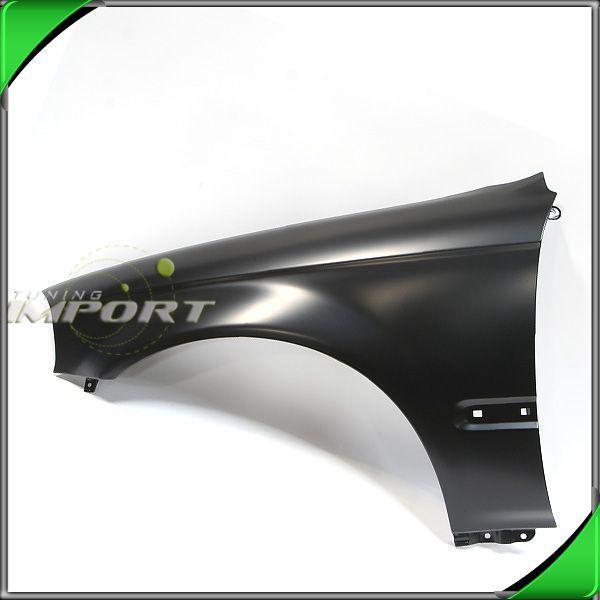 1996-1998 honda civic left front fender primed black steel replacement lh new