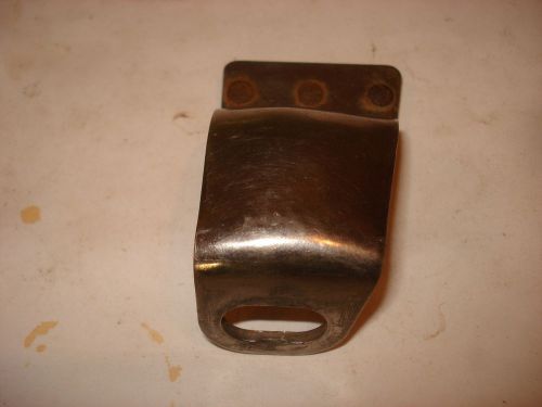 Hard top hold down side bracket, used original.  61-62 corvette