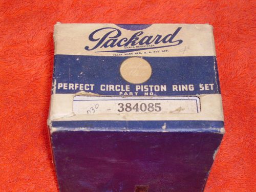 1938-9 packard  six  piston ring set. .030