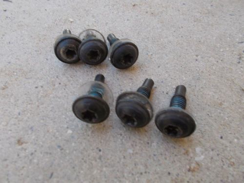 99 93-02 camaro r/h &amp; l/h inner lock latch install screws- oem