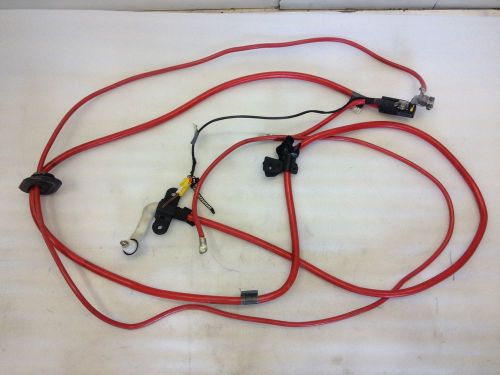 Bmw 540i 535i positive battery &amp; srs air bag safety cable wire terminal 1436903