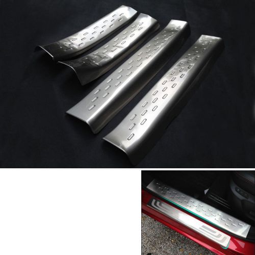 4pcs inner door sill scuff plate guards trim cover for mazda 6 atenza 2014