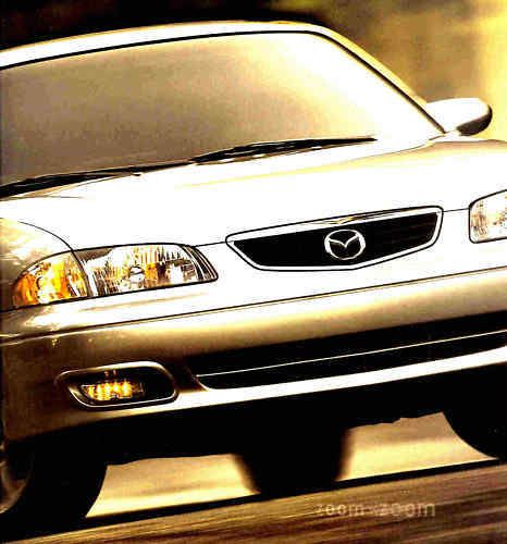 2002 mazda 626 sedan factory brochure-626 lx es v6