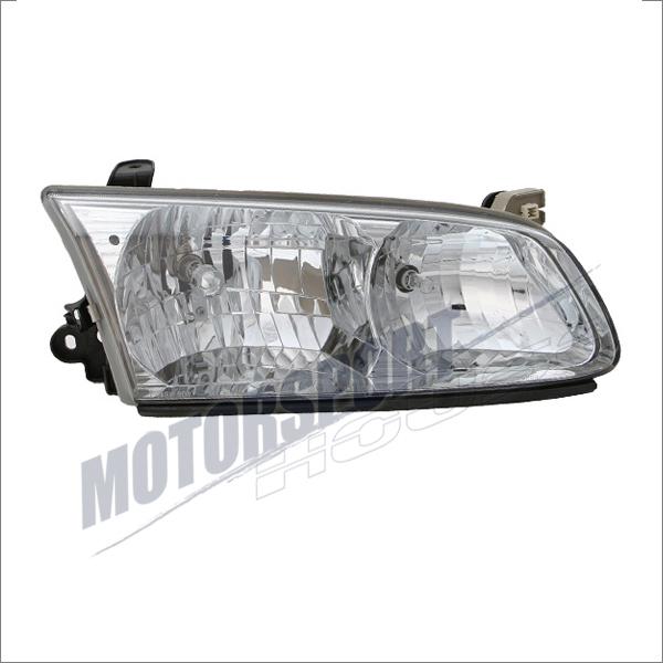 2000-2001 toyota camry ce le xle chrome passenger side headlight replacement rh