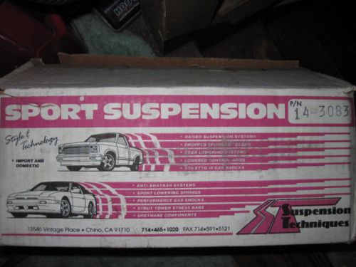 Suspension techniques front lowering springs 14-3083