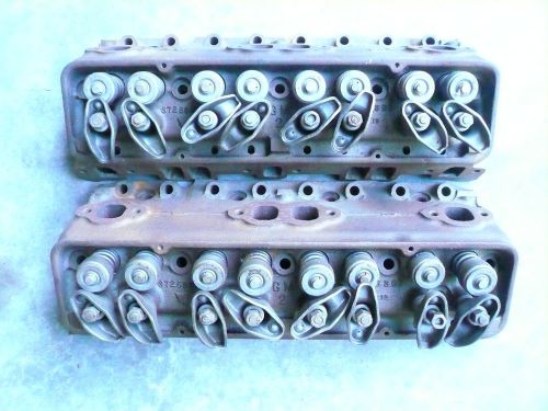 56 57 corvette pass car power pak heads #3725306 dated b36 (feb 3, 1956)--ncrs