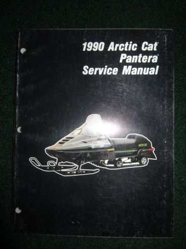 1990 arctic cat snowmobile service repair shop manual pantera factory