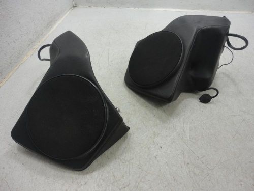 91-97 harley davidson touring flh rear speakers tour pak pod pods