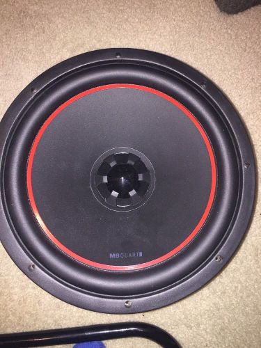 Mbquartz 12&#034; subwoofer