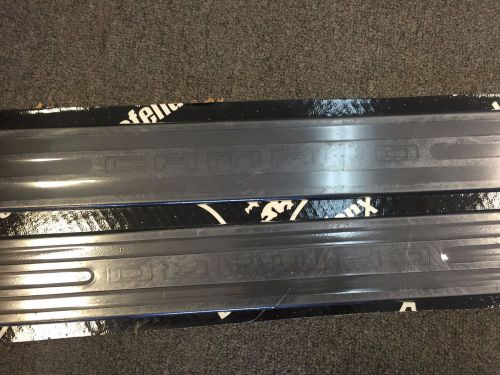 Camaro black logo door sills cb-1013 2010-2013